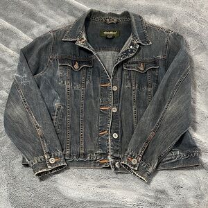 Eddie Bauer Dark Blue Jean Jacket